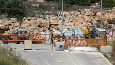 Israel Closes West Bank Crossings for One Week Ahead of Jewish Holiday /Israel , West Bank , Palestinian territories , Sukkot , checkpoints