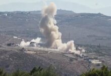 Israel Shells Southern Lebanon, Destroying Infrastructure /Lebanon , Israel , Southern Lebanon , Artillery Attacks , Infrastructure Destruction