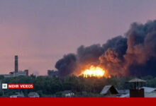 Russian Drone Strike Targets Ukrainian Logistics Hub in Mykolaiv /Russia , Ukraine , Drone Strike , Mykolaiv , Logistics Hub