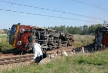 Train Derails in Poland After Collision, Injuring 20 /Poland , train derailment , railway accident , collision , injuries