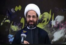 Hezbollah Vows to Defend Every Inch of Lebanese Territory Against Enemies /Hezbollah , Lebanon , Ali Al-Damoush , Lebanese Resistance , Middle East Security