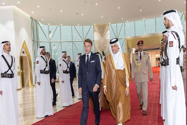 French President Macron Arrives in Qatar for Official Visit /Emmanuel Macron , Qatar , France , Persian Gulf , Official Visit