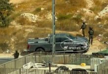 Israeli Forces Wound Three Palestinians in West Bankvehicular Attack Attempt /West Bank , Palestine , Israeli forces , occupation , Hebron