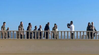 Arab League Secretary-General Condemns Israeli Actions in Southern Lebanon During Visit /Arab League , Nabil Fahmy , Southern Lebanon , Israel , Zawtar Gharbi