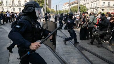 French Students Protest Amidst Police Crackdown and Educational System Concerns /France protests , student demonstrations , education reform , police brutality , French youth