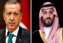 Erdogan and Saudi Crown Prince Discuss Regional Developments in Phone Call /Erdogan , Saudi Arabia , Crown Prince Mohammed bin Salman , Yemen , Turkey