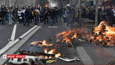 France Engulfed in Protester Fury Amid Widespread Unrest /France protests , public anger , civil unrest , European demonstrations , political instability