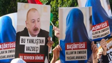 Azerbaijan Faces Internal Backlash Over School Hijab Ban Amid Secularism Debate /Azerbaijan , Hijab Ban , Secularism , Religious Freedom , Education Policy