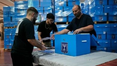 Initial Knesset Election Results Show No Bloc Securing Absolute Majority /Knesset elections , Benjamin Netanyahu , Israeli parliament , Gadi Eisenkot , Likud party
