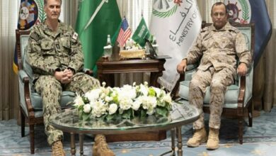 U.S. and Saudi Naval Chiefs Discuss Maritime Cooperation /US Navy , Saudi Navy , Maritime Security , Naval Cooperation , Freedom of Navigation