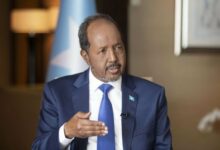 Somalia Rejects Israeli Presence, Cites Regional Security Concerns /Somalia , Israel , Hassan Sheikh Mohamud , Persian Gulf , Terrorism