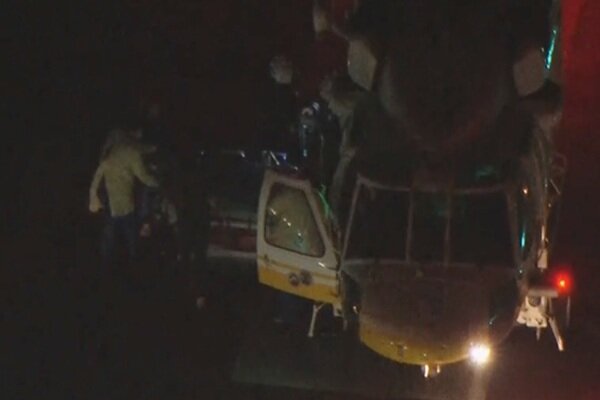 Medical Helicopter Crashes Off California Coast, Two Dead /helicopter crash , California , Catalina Island , rescue helicopter , accident