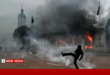 Protest Erupts in Lyon; Fire Incident Reported /Lyon protest , France fire , book demonstration , public safety , civil unrest