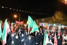 "هیهات منا الذله" در خیابان جمهوری یاسوج طنینانداز شد+تصاویر