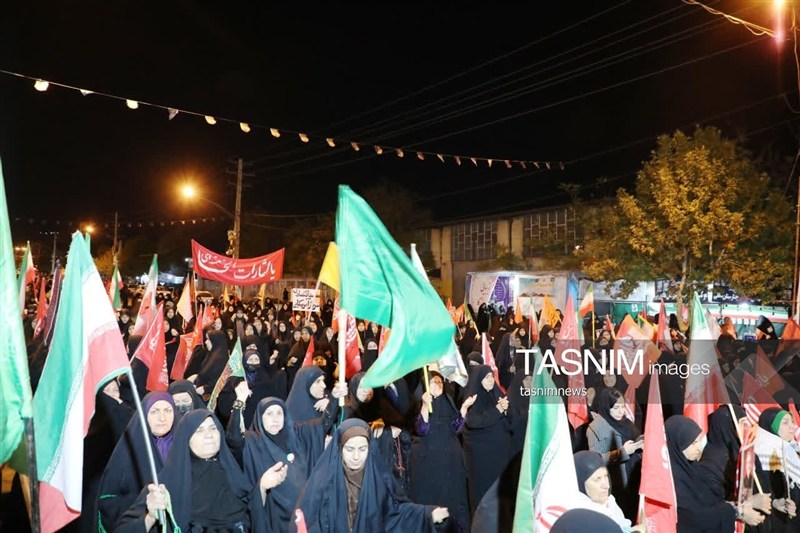 "هیهات منا الذله" در خیابان‌ جمهوری یاسوج طنین‌انداز شد+تصاویر