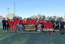 آبیدر سنندج قهرمان لیگ فوتبال نونهالان کردستان شد
