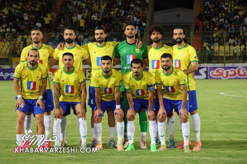 پیام همبستگی صنعت نفت آبادان به تراکتور پیش از دیدار لیگ برتر