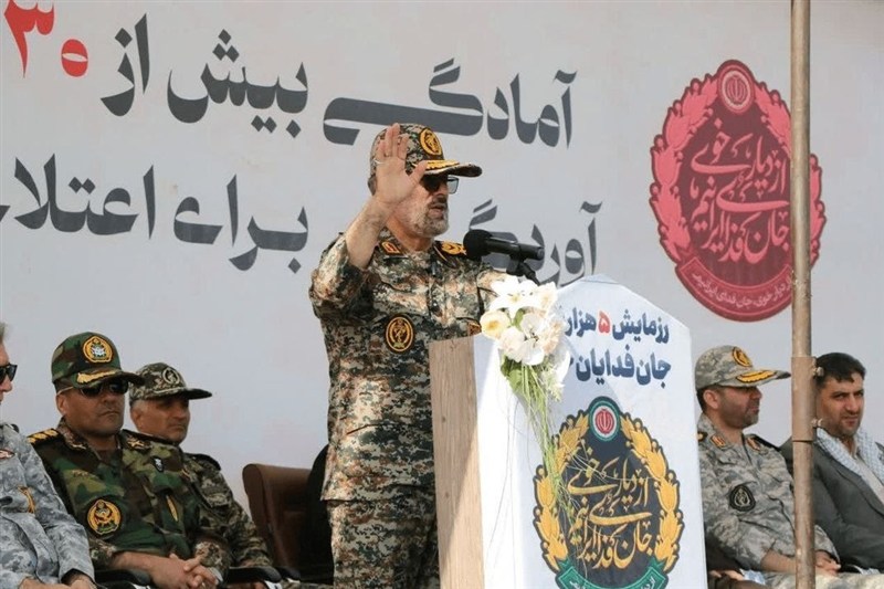 سردار رجبی: از شمال‌غرب تا سواحل جنوب، آماده دفاع از ایران هستیم