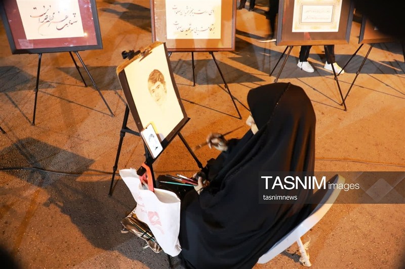 نمایشگاه «سپیده‌دم» در یاسوج گشایش یافت+تصاویر