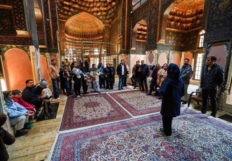 بازدید امنای موقوفات کشور از بقعه جهانی شیخ صفی‌الدین اردبیلی