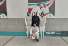 اعزام بانوان شمشیرباز زنجانی به مسابقات آزاد کشوری
