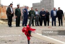کلنگزنی و افتتاح 304 واحد مسکونی در زنجان به همت سپاه