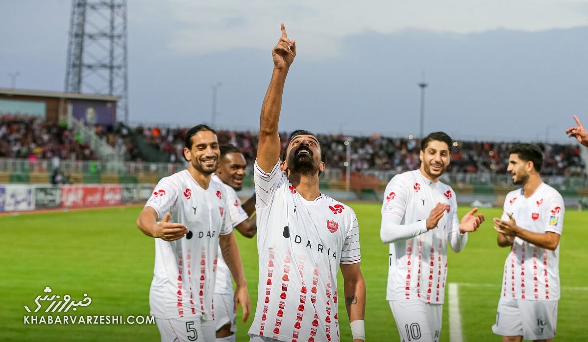 اشاره معنادار مجید عیدی به داماد فقید پس از اولین گل با پیراهن پرسپولیس
