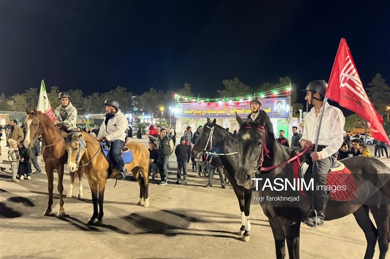 از ضرب مرشد تا تاخت اسب‌ها؛ بیرجند صحنه شورآفرینی ورزشکاران شد+ تصویر