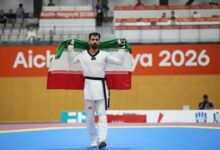 استقبال از علیرضا بخت، قهرمان طلایی پاراتکواندو در فرودگاه بوشهر
