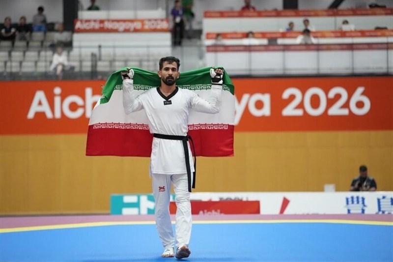 استقبال از علیرضا بخت، قهرمان طلایی پاراتکواندو در فرودگاه بوشهر