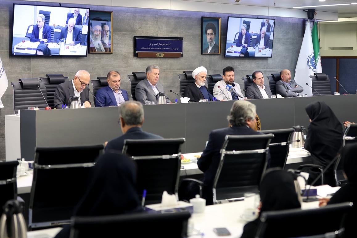 بررسی راهکارهای تأمین مالی شهرک‌های صنعتی و رفع موانع مقرره‌گذاری در کمیسیون حمایت از کسب‌وکار