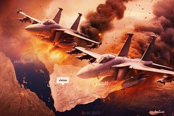 بمباران هوایی استان الجوف یمن توسط جنگنده‌های سعودی و تلفات انسانی