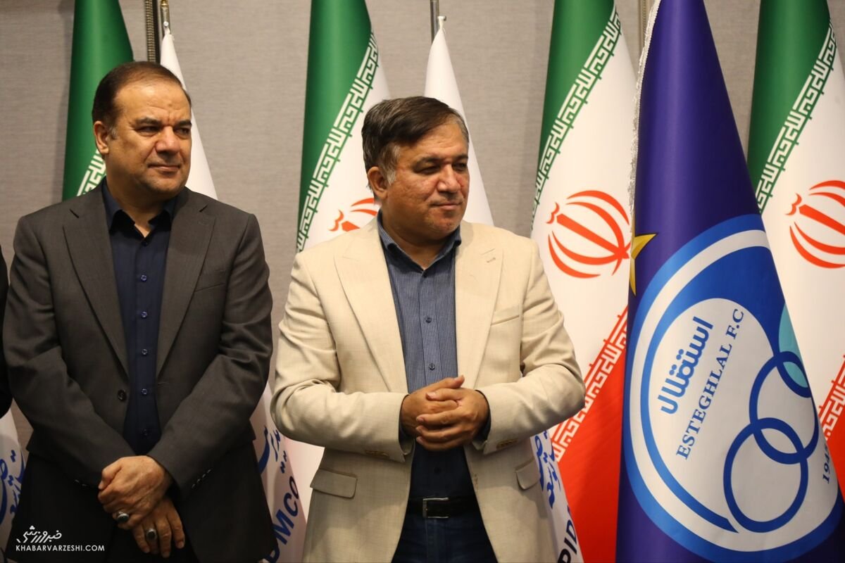 معارفه رسمی مدیرعامل جدید استقلال؛ نشست صبحگاهی متدین و تاجرنیا