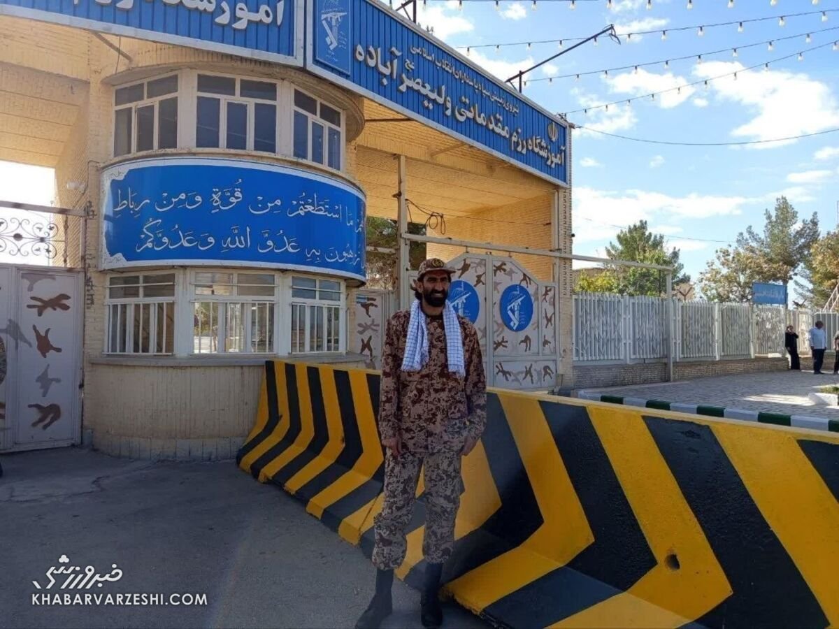علیرضا بیرانوند سرباز شد؛ اما موهایش را کوتاه نکرد!