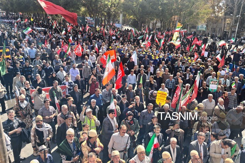 بروجرد به میدان آمد؛ برگزاری رزمایش «جان‌فدای ایران»+تصاویر