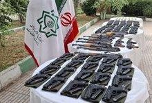 کشف 14 قبضه سلاح جنگی در مرزهای سیستان وبلوچستان