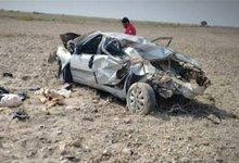 مصدومیت 5 نفر در واژگونی پژو 405 در محور گرمسار ـ آرادان