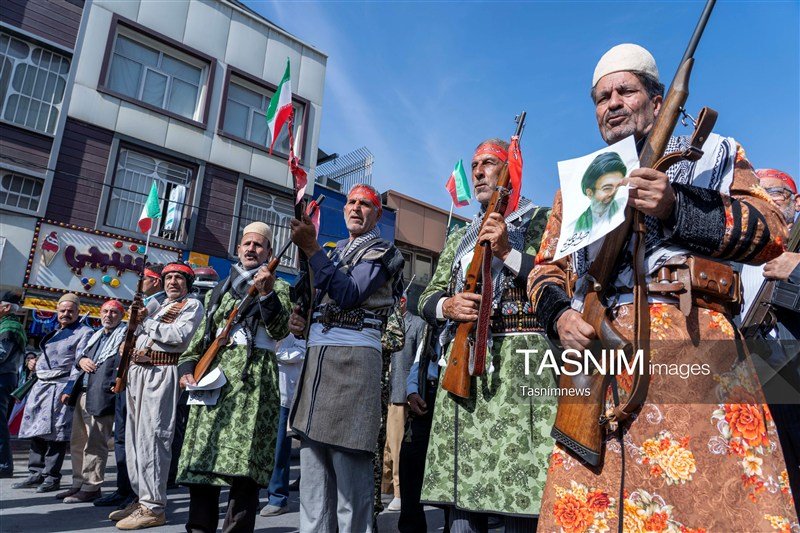 از کوهدشت تا الیگودرز؛ لرستان در میدان جان‌فدای ایران+تصاویر