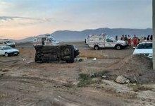 تصادف 3 خودرو با اسب در جاده ماهدشت به اشتهارد