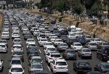 ترافیک سنگین در آزادراه قزوین ـ کرج ـ تهران