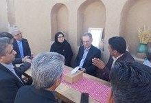 بازدید معاون رئیس‌جمهور از روستای جهانی اصفهک طبس