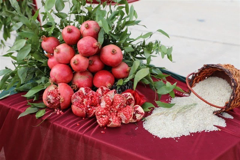 جشنواره شکرگزاری برنج و انار سیروان ثبت ملی می‌شود