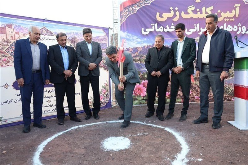 1775 میلیارد ریال پروژه عمرانی و خدماتی در بردسیر افتتاح و کلنگ‌زنی شد