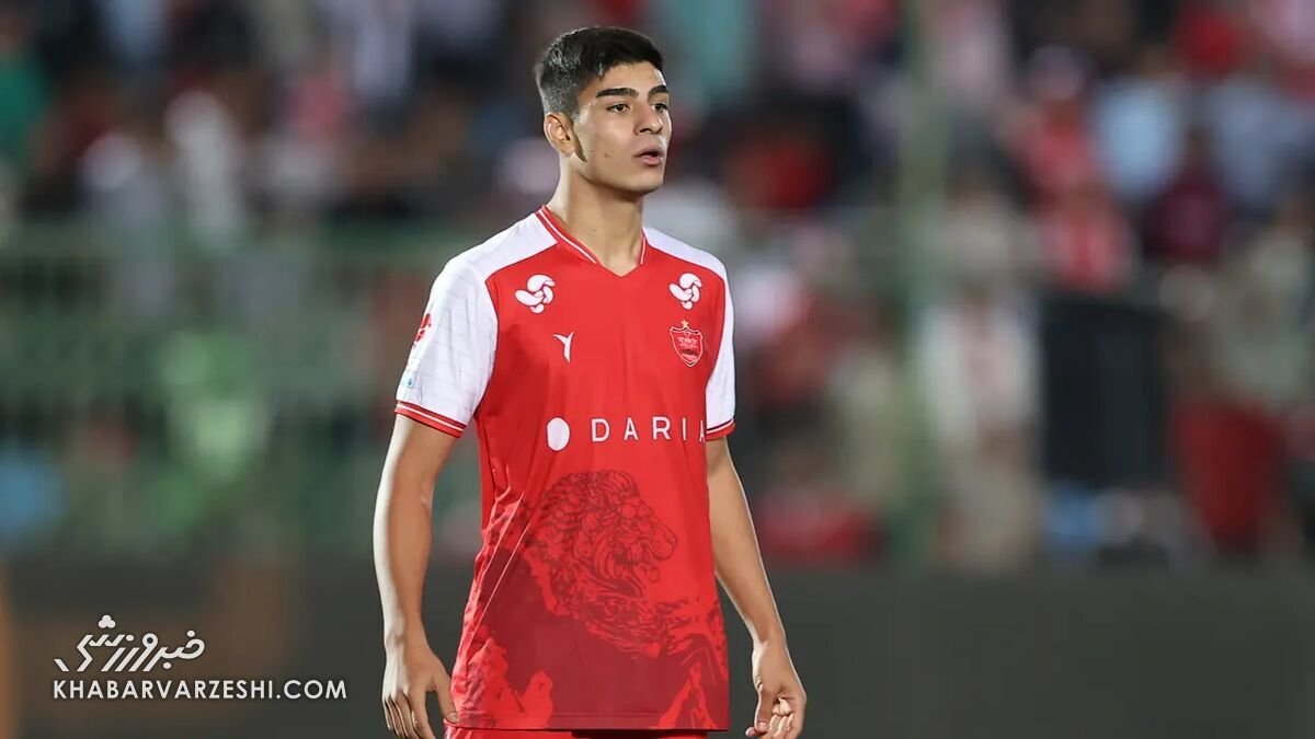 شانس بزرگ برای مدافع جوان پرسپولیس در آستانه دیدار با نساجی