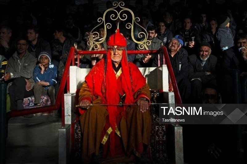 برگزاری تعزیه‌خوانی ایام فاطمیه در حسینیه اعظم زنجان