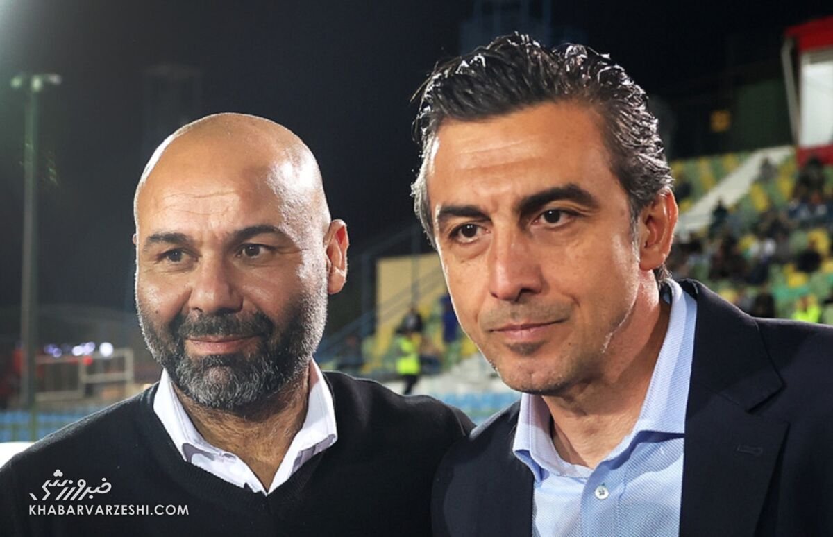 مهدی رحمتی جای مدیران غایب استقلال را در مراسم سالگرد کارگرجم پر کرد