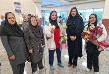 استقبال از لیلا کبک‌زن، بانوی مدال‌آور پاراآسیایی ناگویا در بوشهر