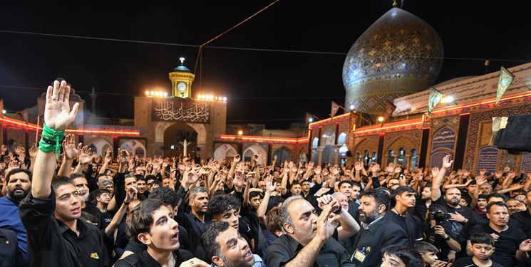 ندای «لبیک یا حسین» در کربلای ایران طنین‌انداز شد+عکس و فیلم