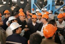آغاز عملیات احداث خط تولید ورق گالوانیزه خودرو در چهارمحال و بختیاری