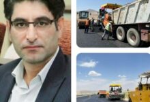 اجرای پروژه ترمیم و روکش آسفالت  آزادراه خرم‌آباد _اراک